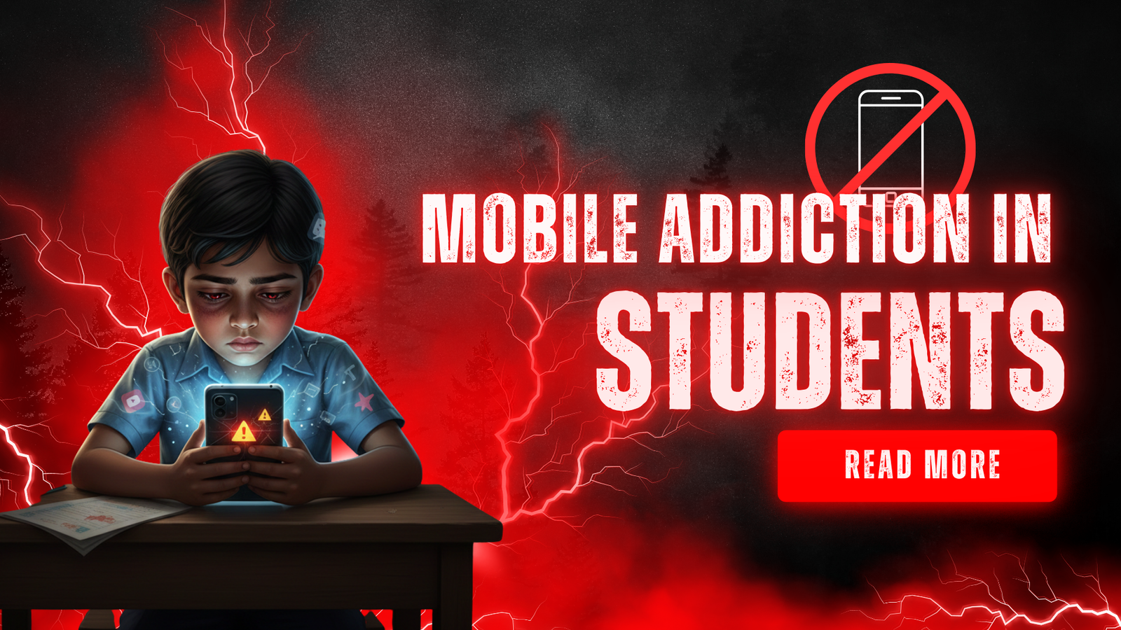 Excessive mobile phone use affecting students in school